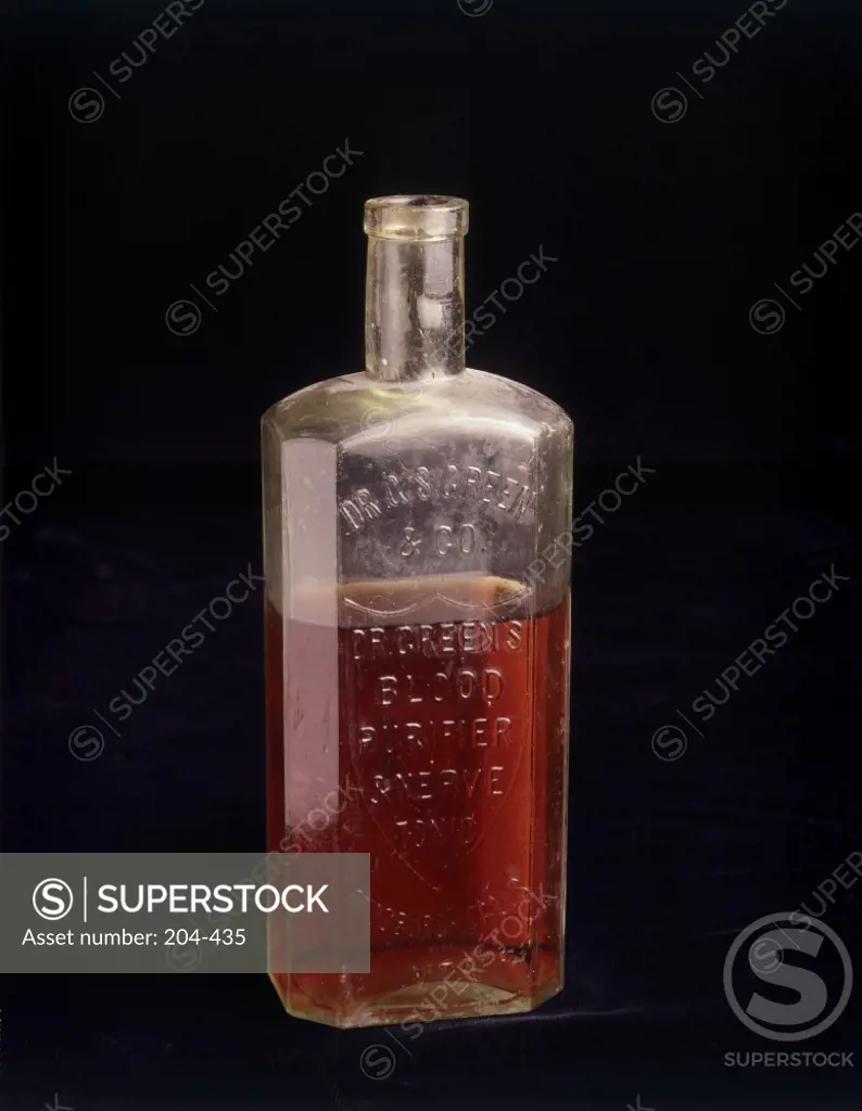 Close-up of liquid in a bottle
