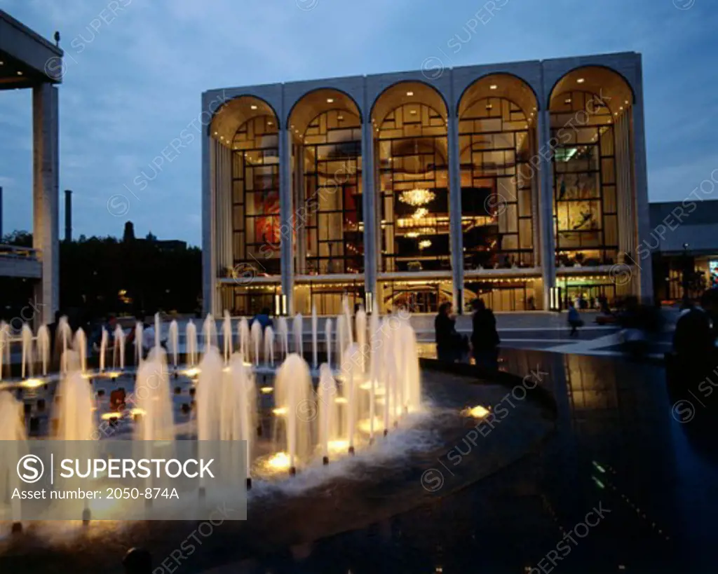 Metropolitan Opera House Lincoln Center for the Performing Arts New York City USA