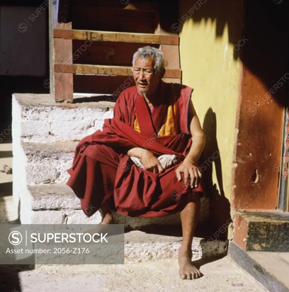 Buddhist MonkPunakhaBhutan
