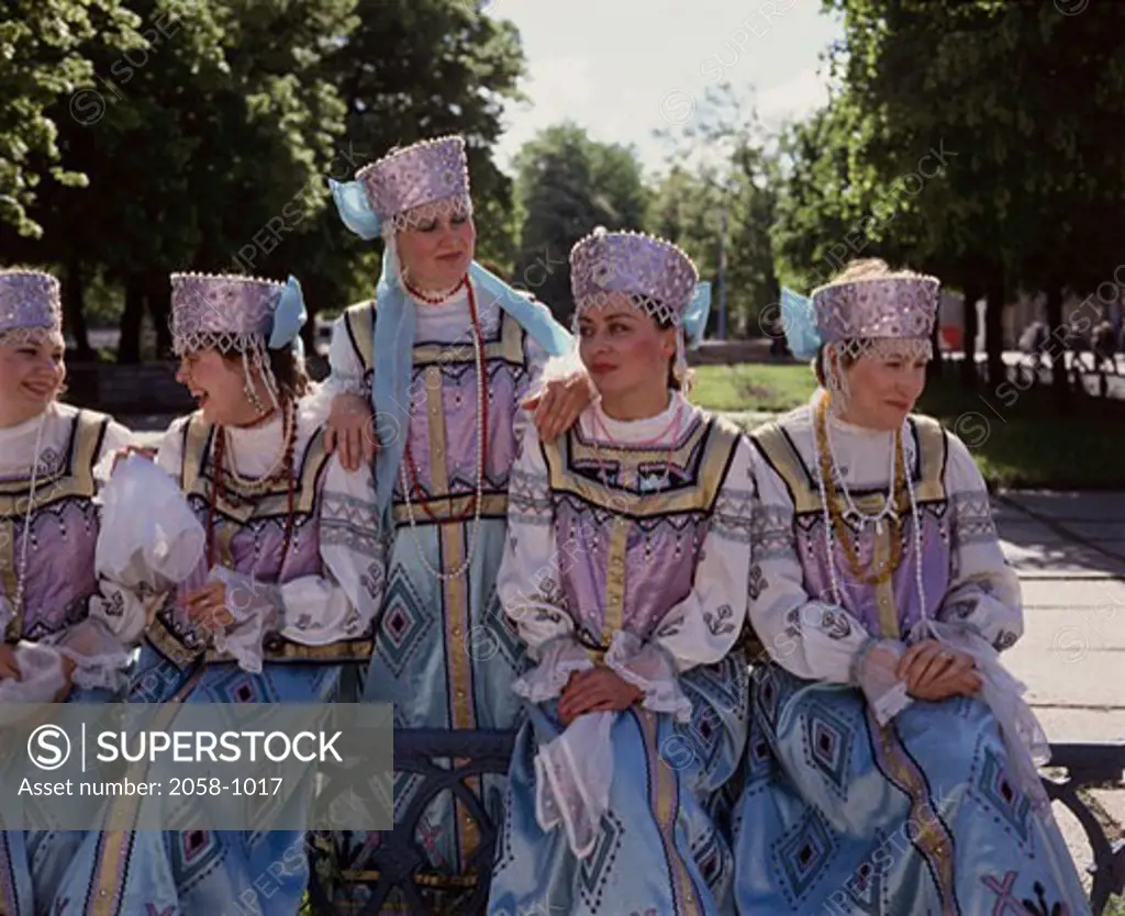 Tradition Costumes of Russia Russia