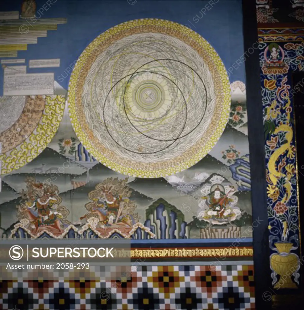 Cosmic Mandala Tashichho Dzong Thimphu Bhutan