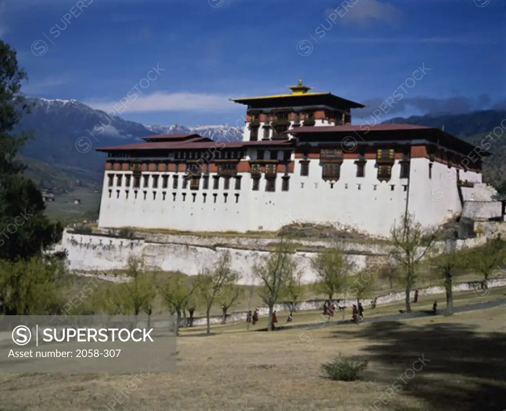 Paro-Dzong Temple Bhutan