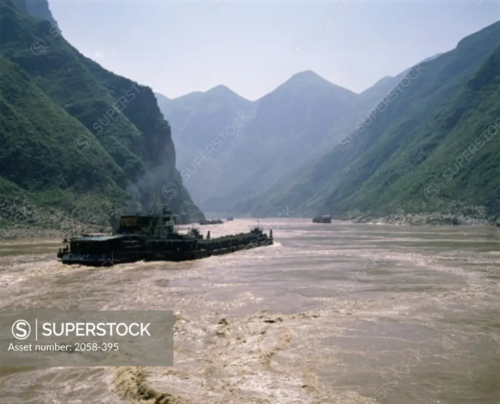 Wu Gorge Yangtze River China