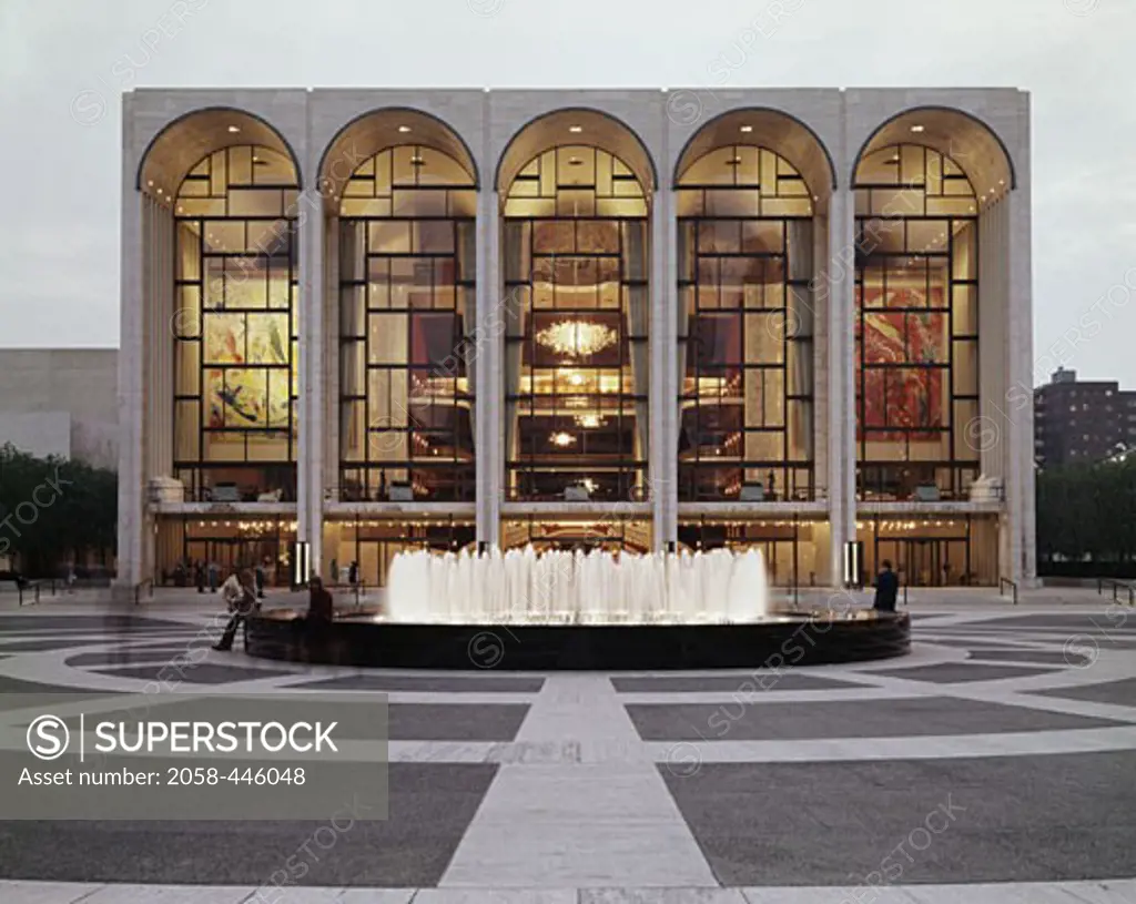 Metropolitan Opera House Lincoln Center for the Performing Arts New York City USA