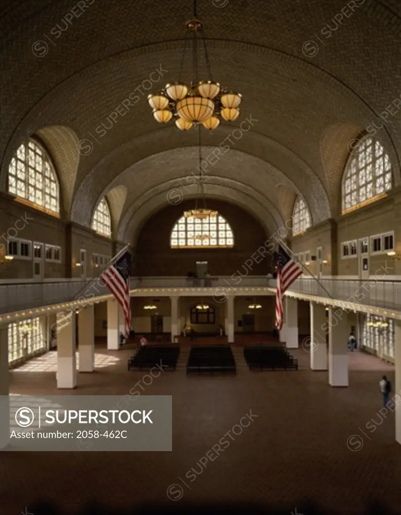 Great Hall Ellis Island Immigration Museum Ellis Island National Monument New York City, USA