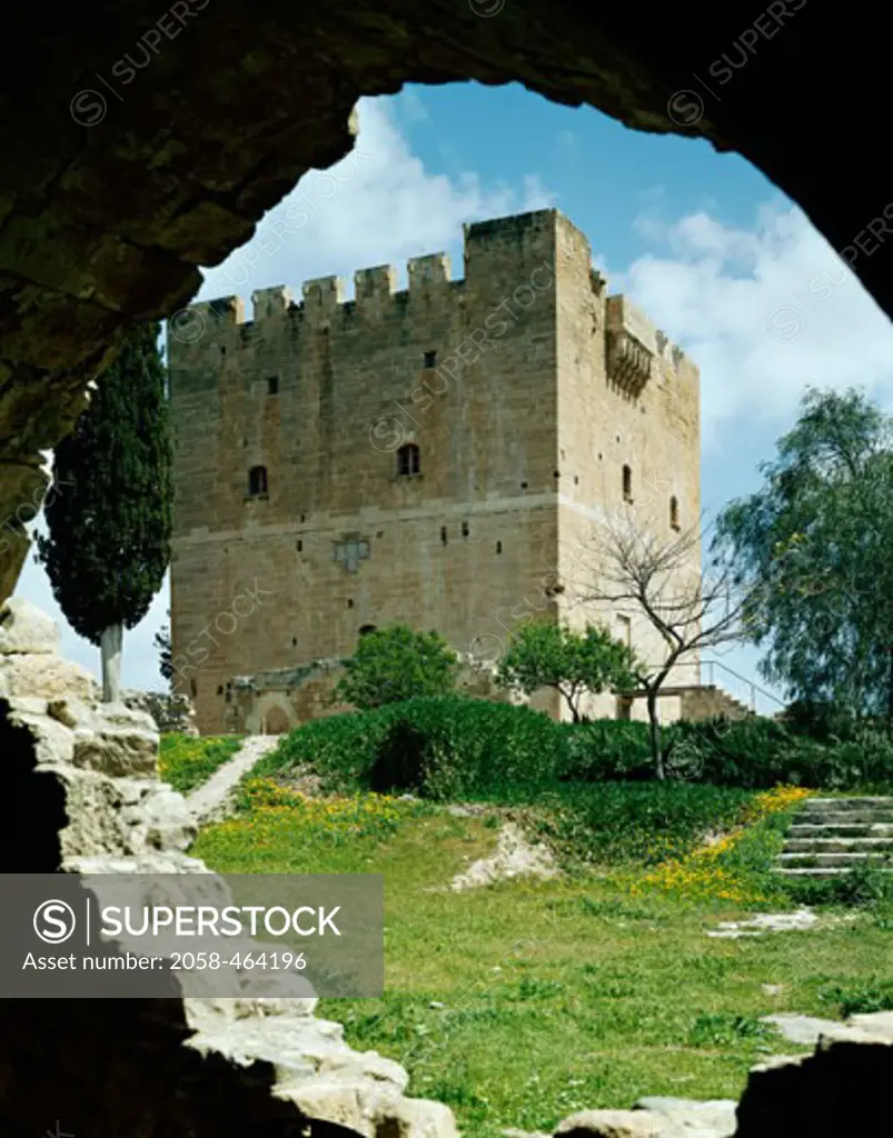 View of Kolossi Castle, Lemesos, Cyprus