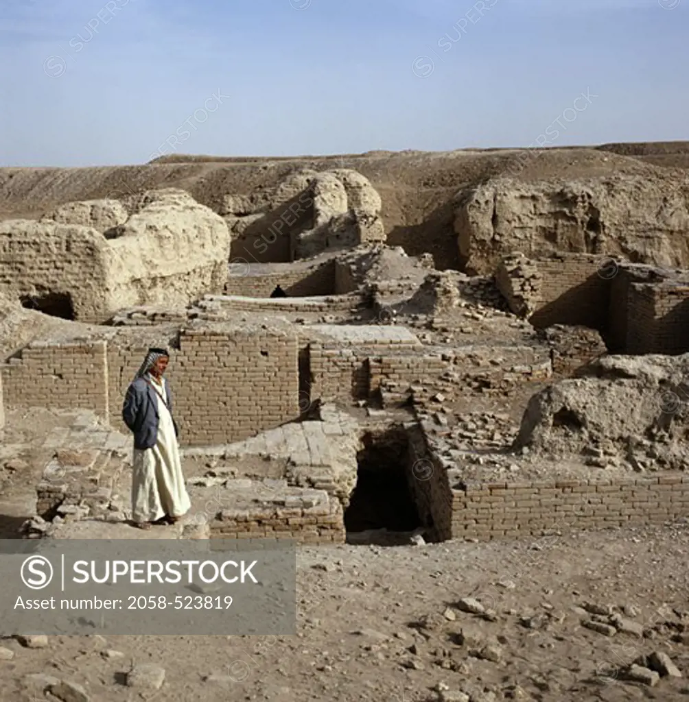 Royal Tombs Ruins Ur Iraq