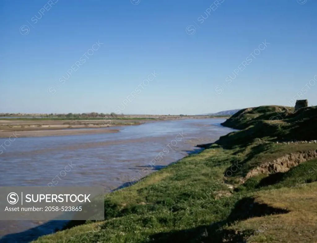 Tigris River Ashur Iraq
