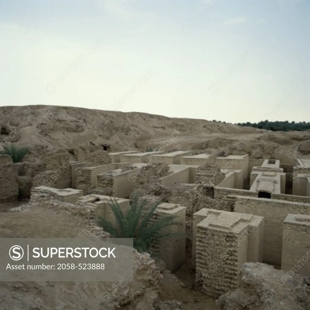 Hanging Gardens of Babylon Babylon Ruins Iraq