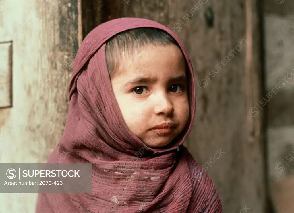 Portrait of a child, Nuristan, Afghanistan