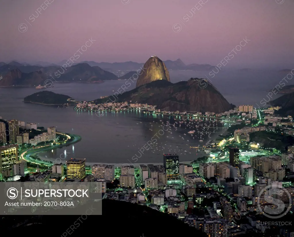 Sugar Loaf Mountain Guanabara Bay Rio de Janeiro Brazil