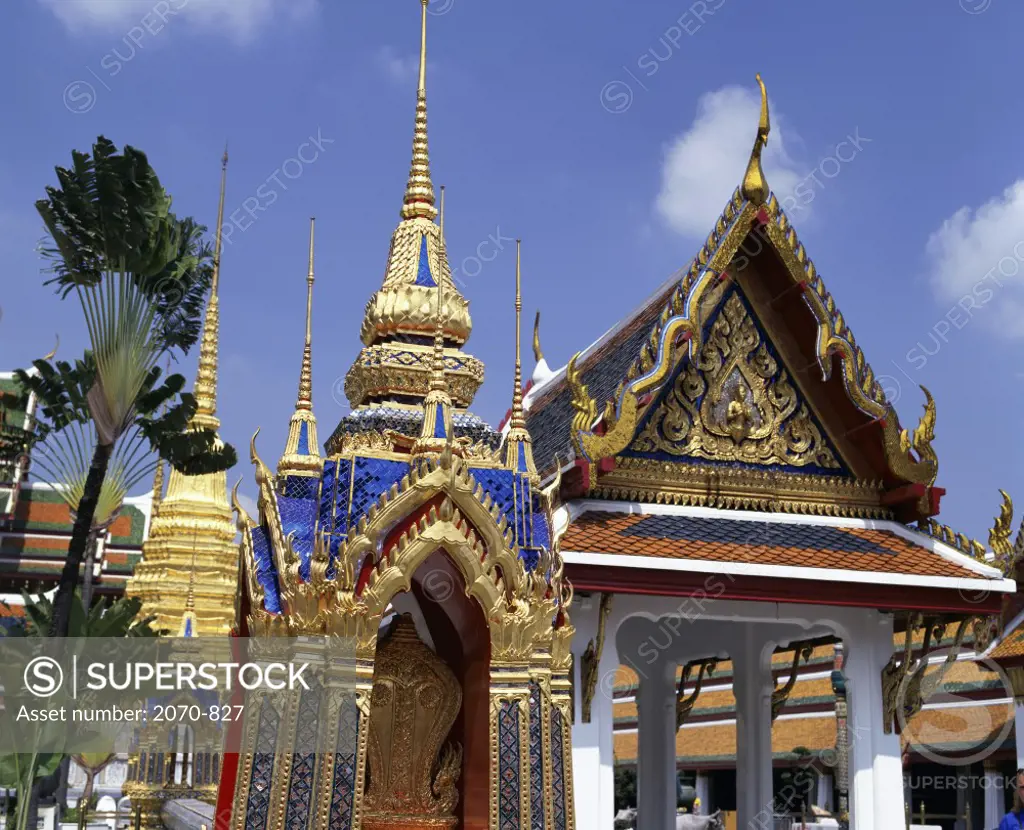 Wat Phra Kaeo (Temple of the Emerald Buddha) Bangkok Thailand