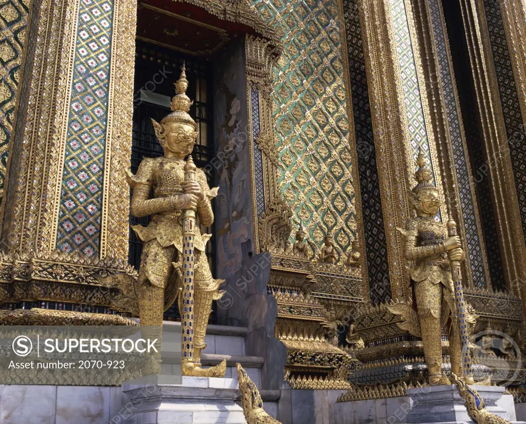 Wat Phra Kaeo (Temple of the Emerald Buddha) Bangkok Thailand