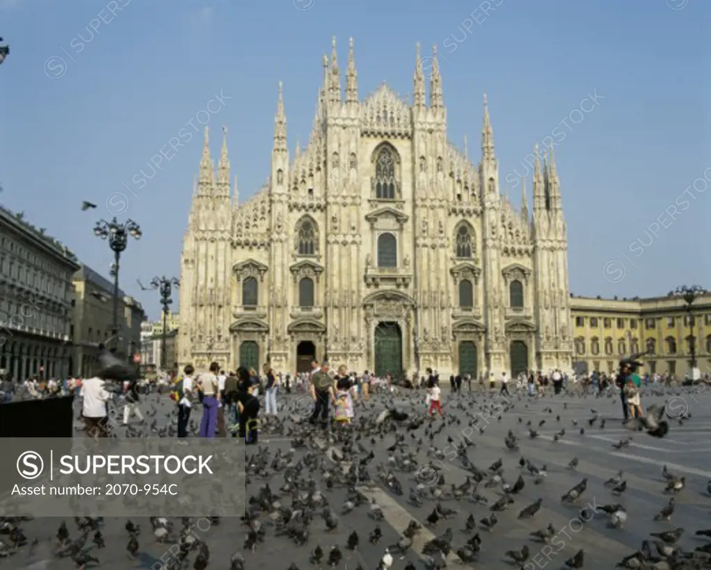 Piazza Del Duomo Milan Italy