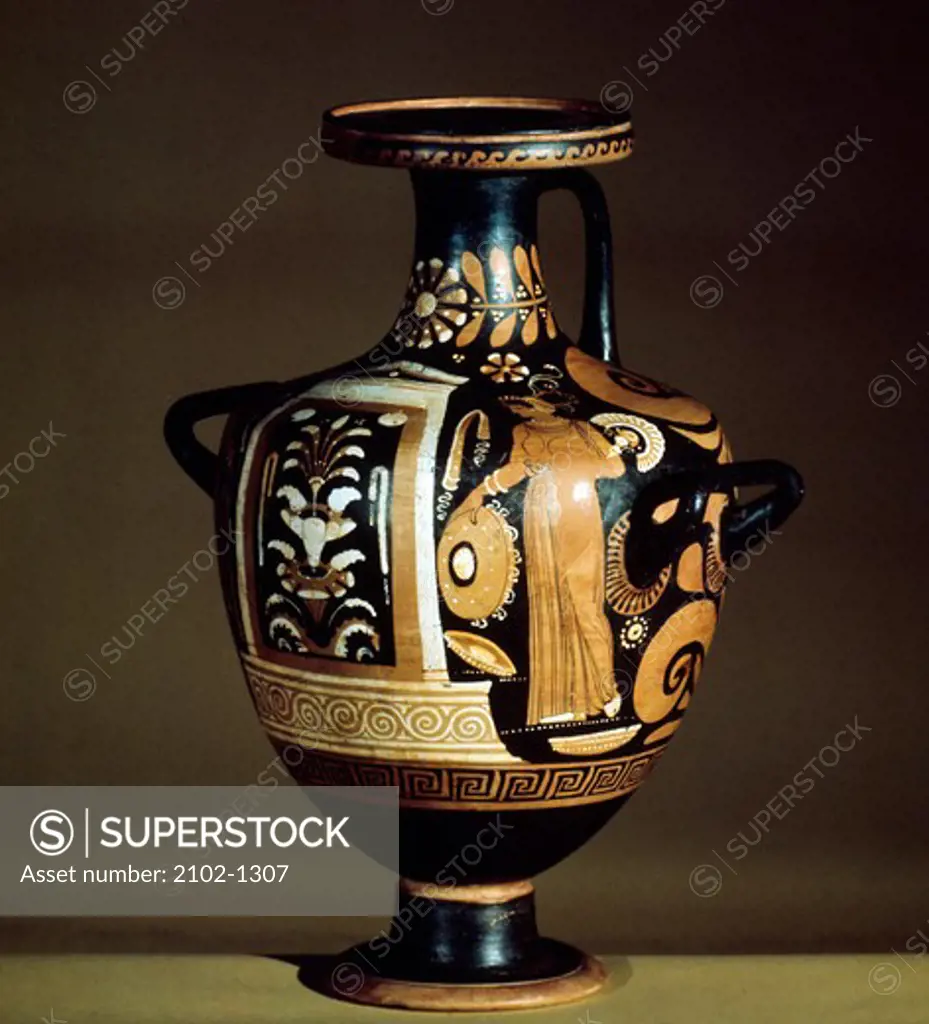 Terracotta vase with figures, Greek Art