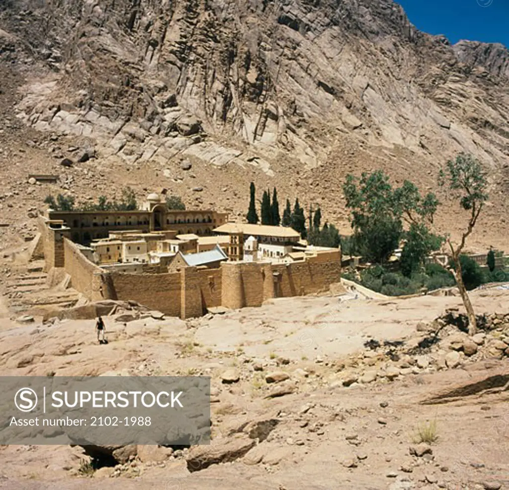 Egypt, Sinai Peninsula, Mt Sinai, St. Catherine's Monastery