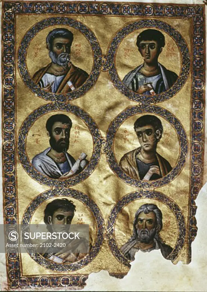 Codex Teodoretus Profeti (Prophets) Artist Unknown Biblioteca Nazionale, Turin, Italy 