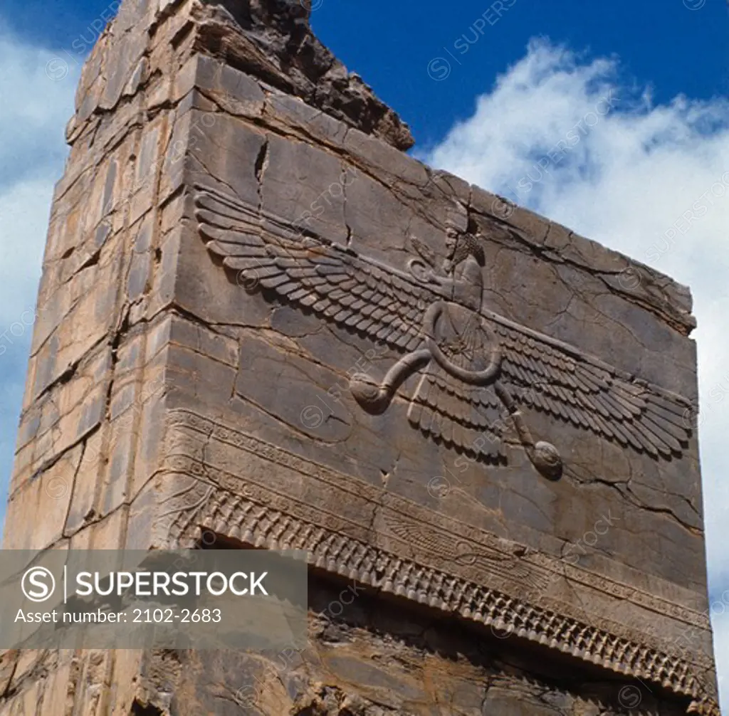 Iran, Persepolis, Ahura Mazda temple