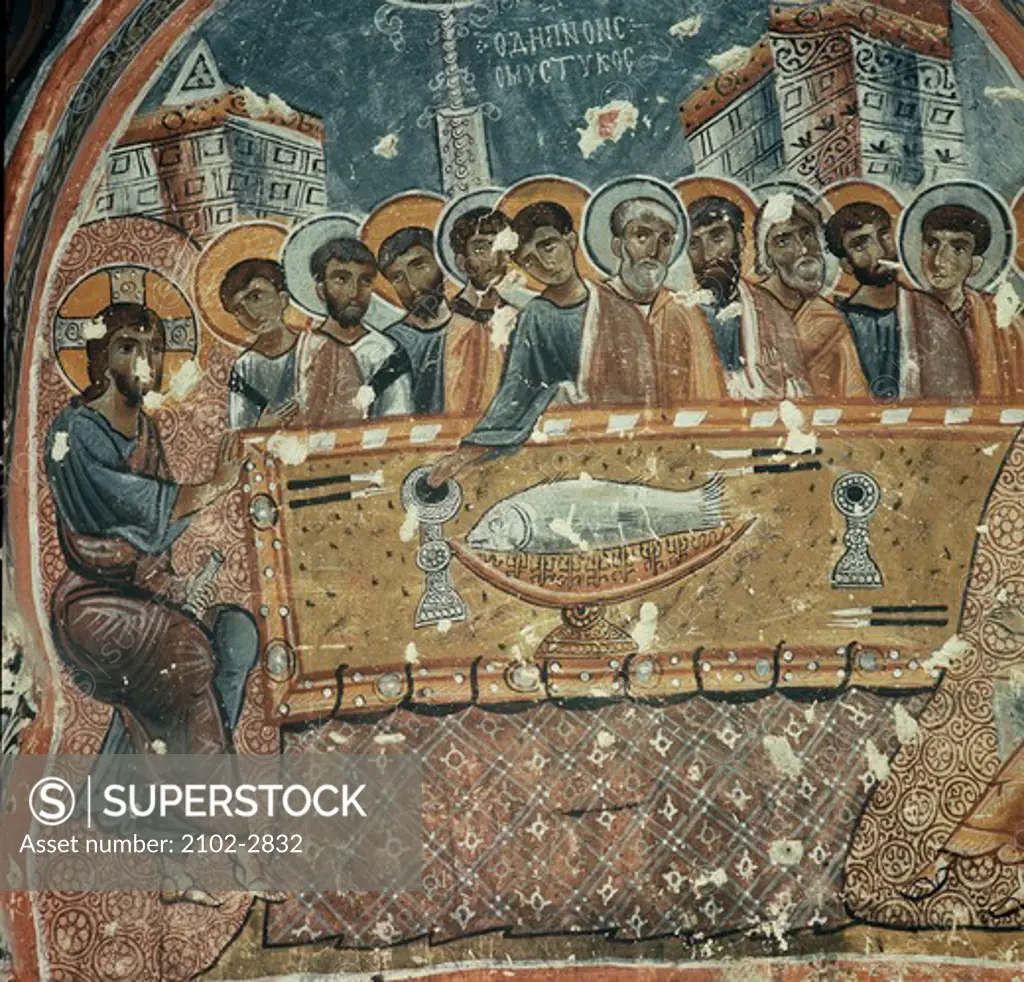 The Last Supper, Turkey, Goreme, Karanlik Church