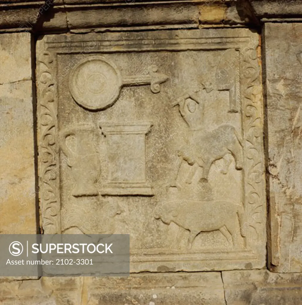 Altar Of The Sacrifices  Roman Art(- )  