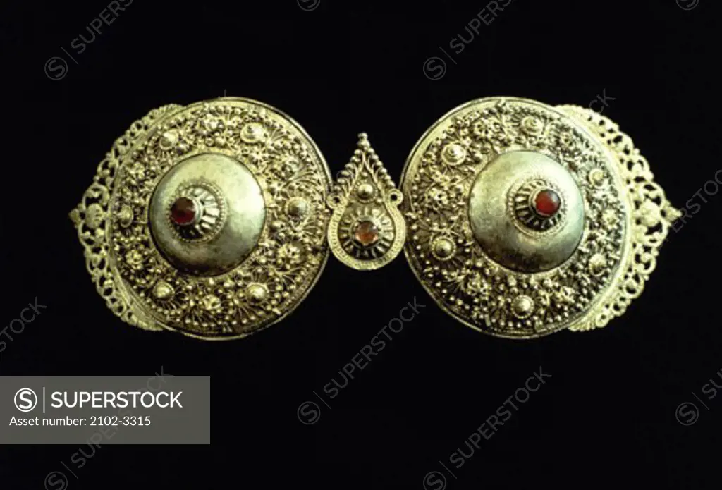 Ottoman Fibula Artist Unknown Jewelry Cameos Bursa, Turkey