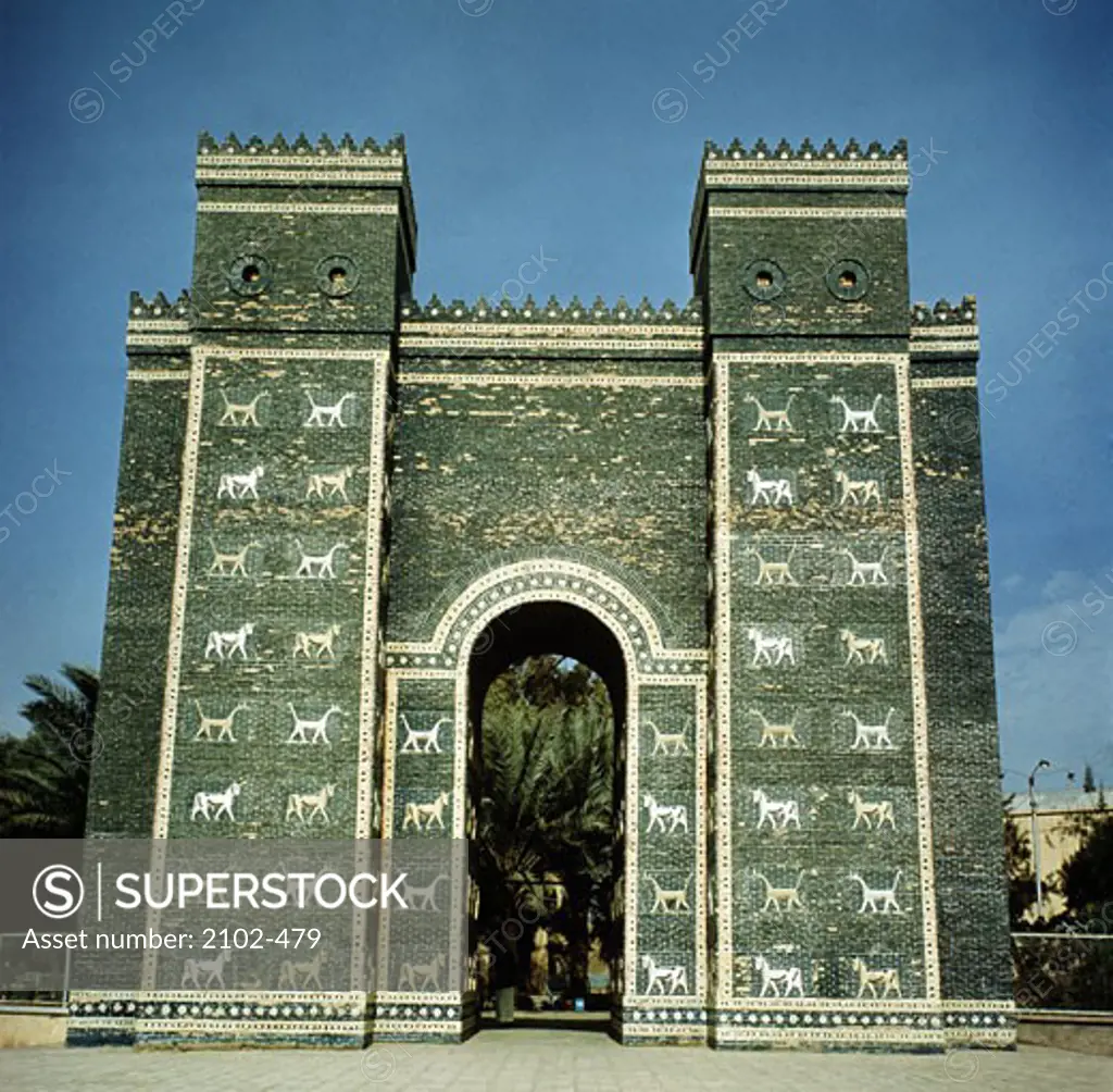 Ishtar Gate   (Reconstructed) Babylon Iraq