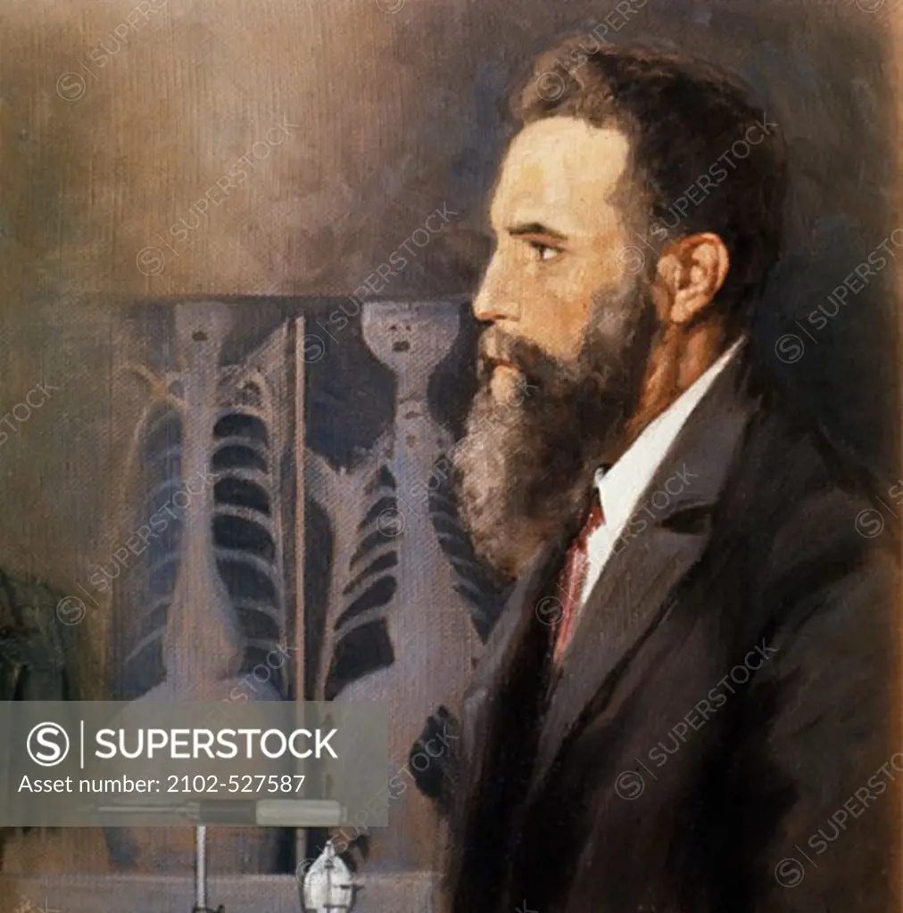 Wilhelm Conrad Roentgen (1845-1923) German Physicist Artist Unknown