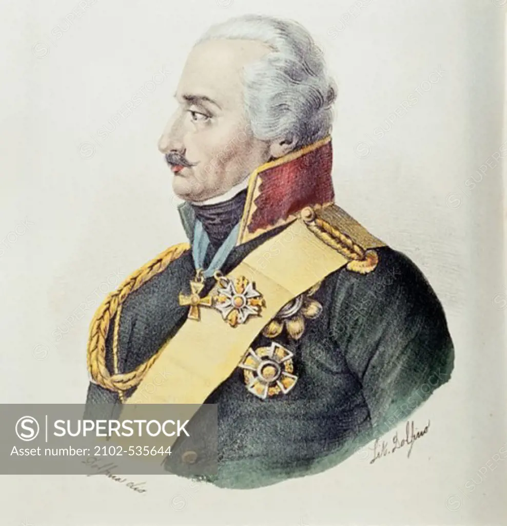 Blucher, Gebhard Leberecht Von (Prussian Field Marshall 1742-1819) World History/Germany(- )  