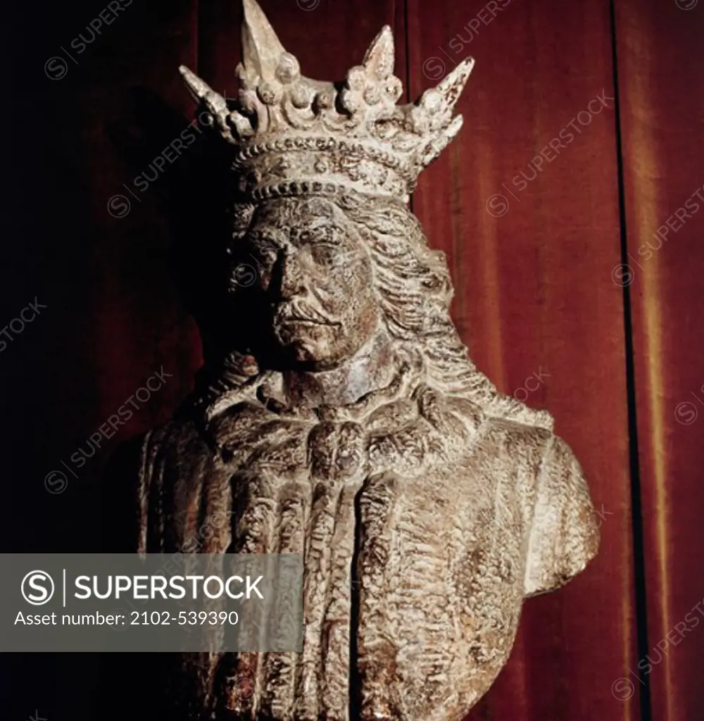 King Stephen (Bathory)  Artist Unknown Sculpture