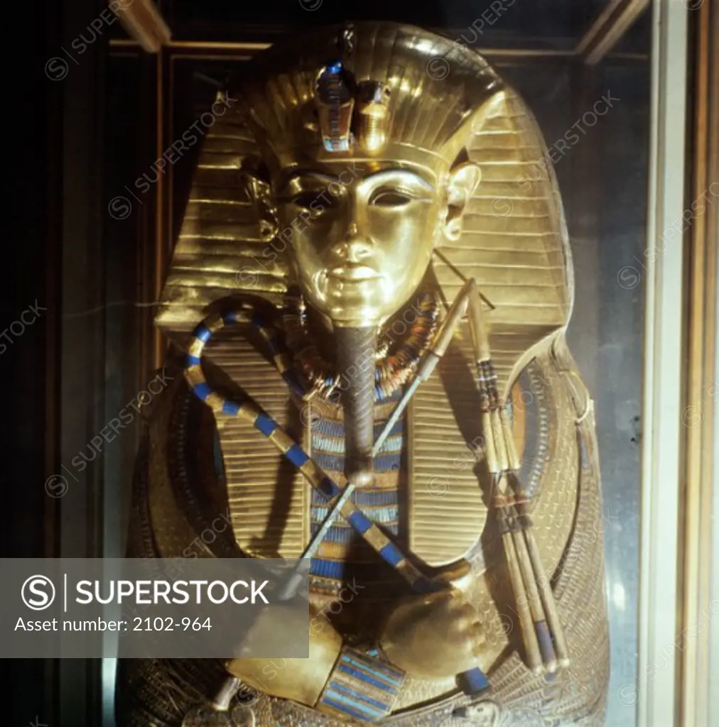 Sarcophagus of Tutankhamun Egyptian Art Egyptian National Museum Cairo, Egypt 