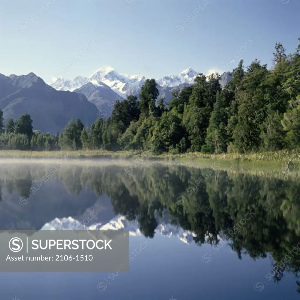 Lake Matheson Fox Glacier South Island New Zealand