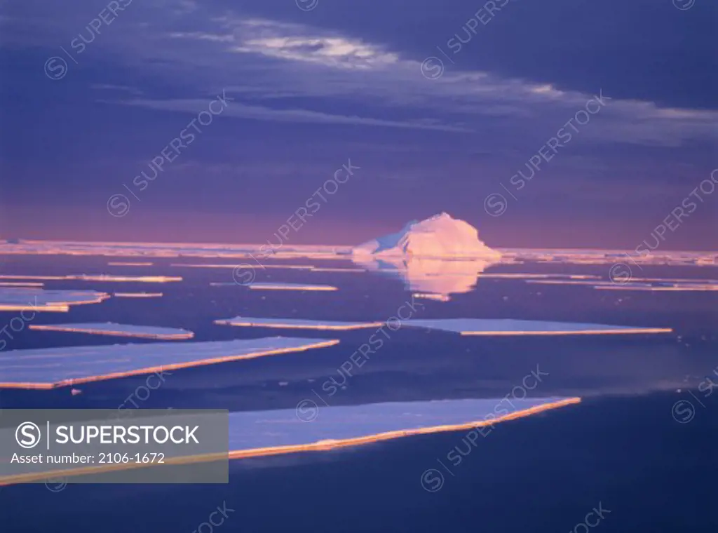 Iceberg at Kemp Coast, Enderby Land, Antarctica