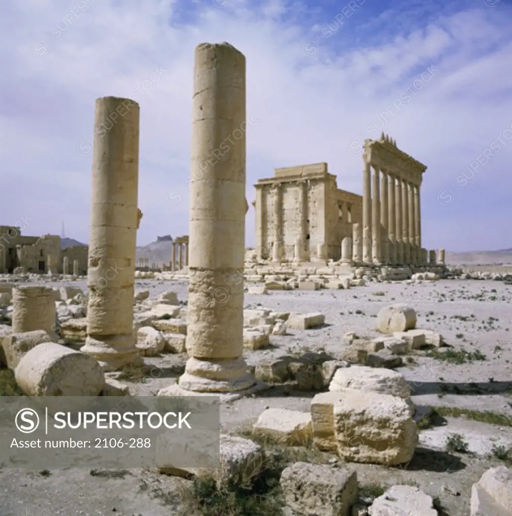 Temple of Baal Shamin Palmyra Syria