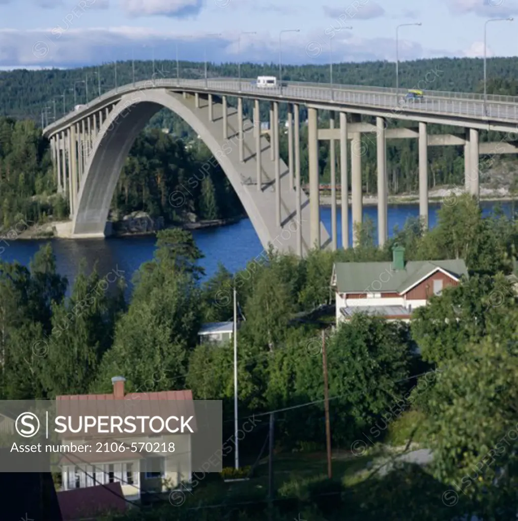 Sando Bridge Harnosand Sweden