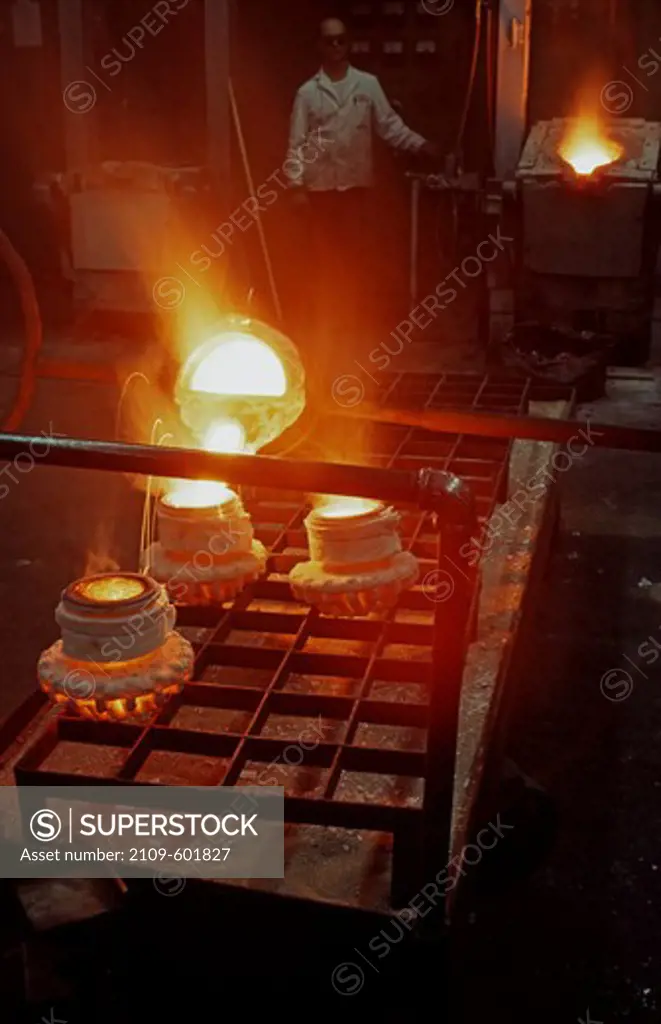 Casting of titanium alloy