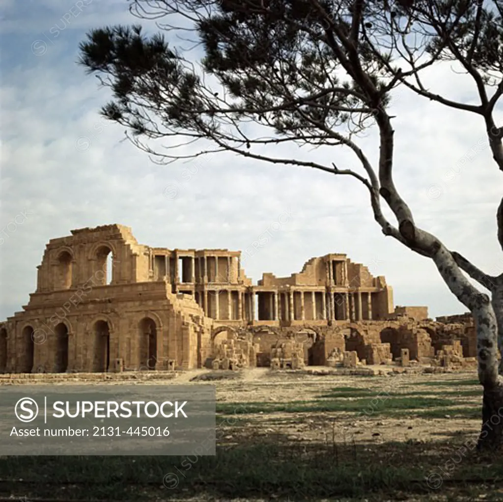 Roman Ruins Sabratah Libya