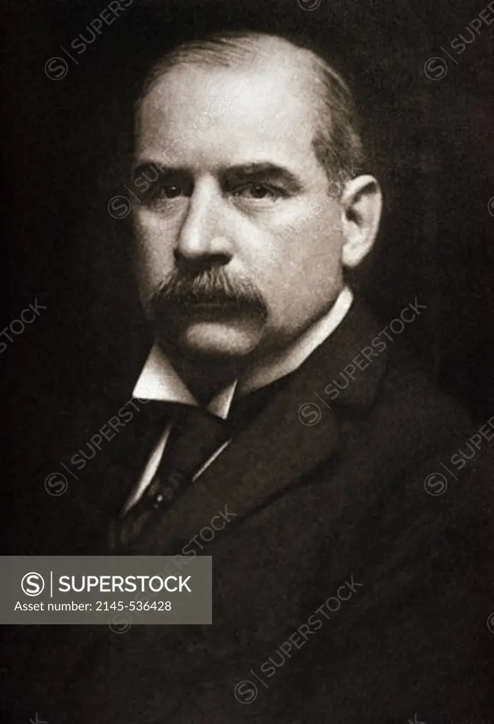 John Pierpont Morgan American Financier and Industrialist (1837-1913)