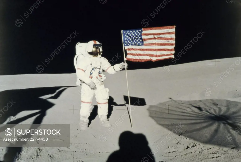 Astronaut Alan Shepard Jr., Apollo 14 Mission, 1971