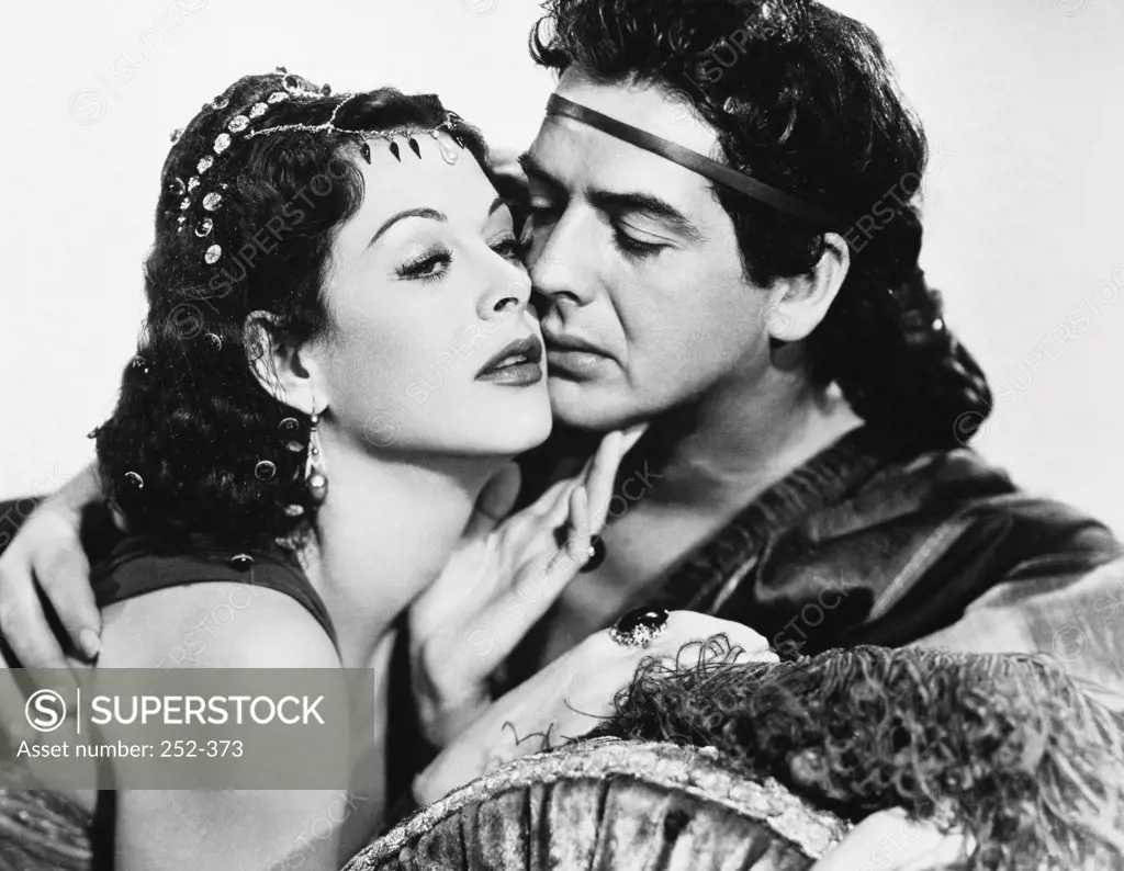 Hedy Lamarr and Victor Mature  Samson and Delilah  1949     