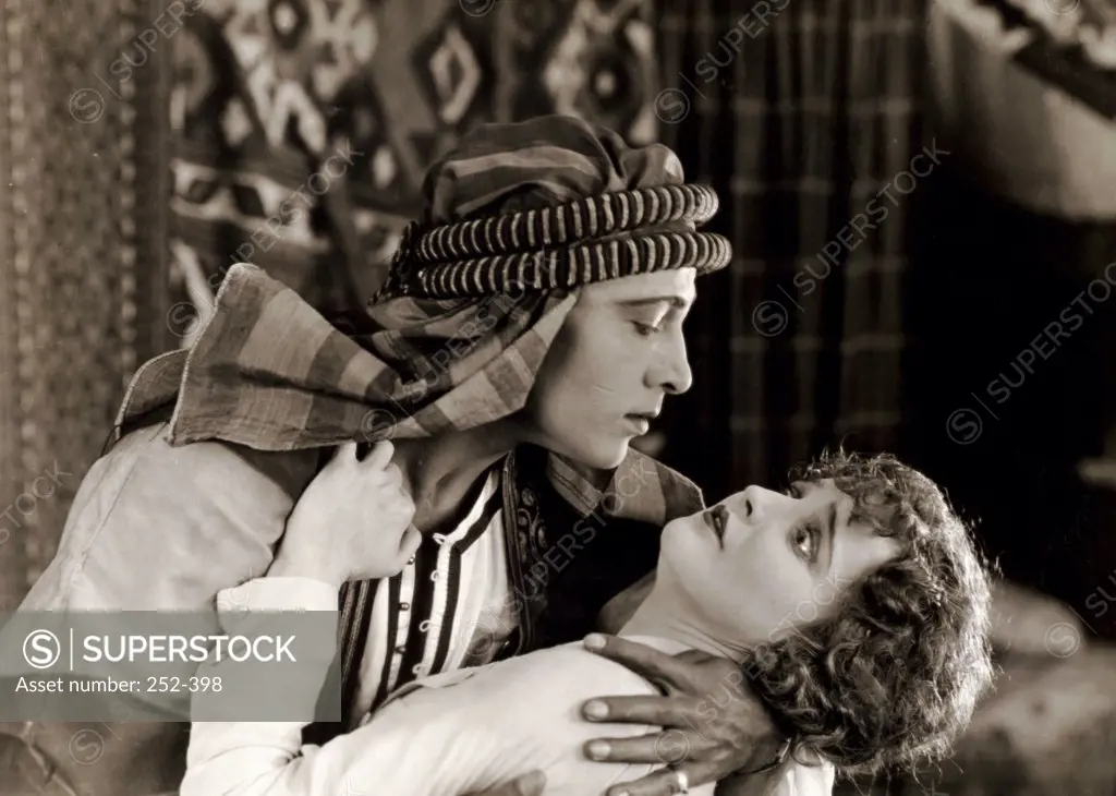 Rudolph Valentino and Agnes Ayers  "The Sheik"  1921      