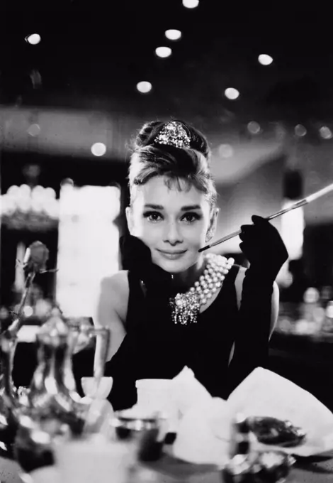 Audrey Hepburn Breakfast at Tiffany's 1961    