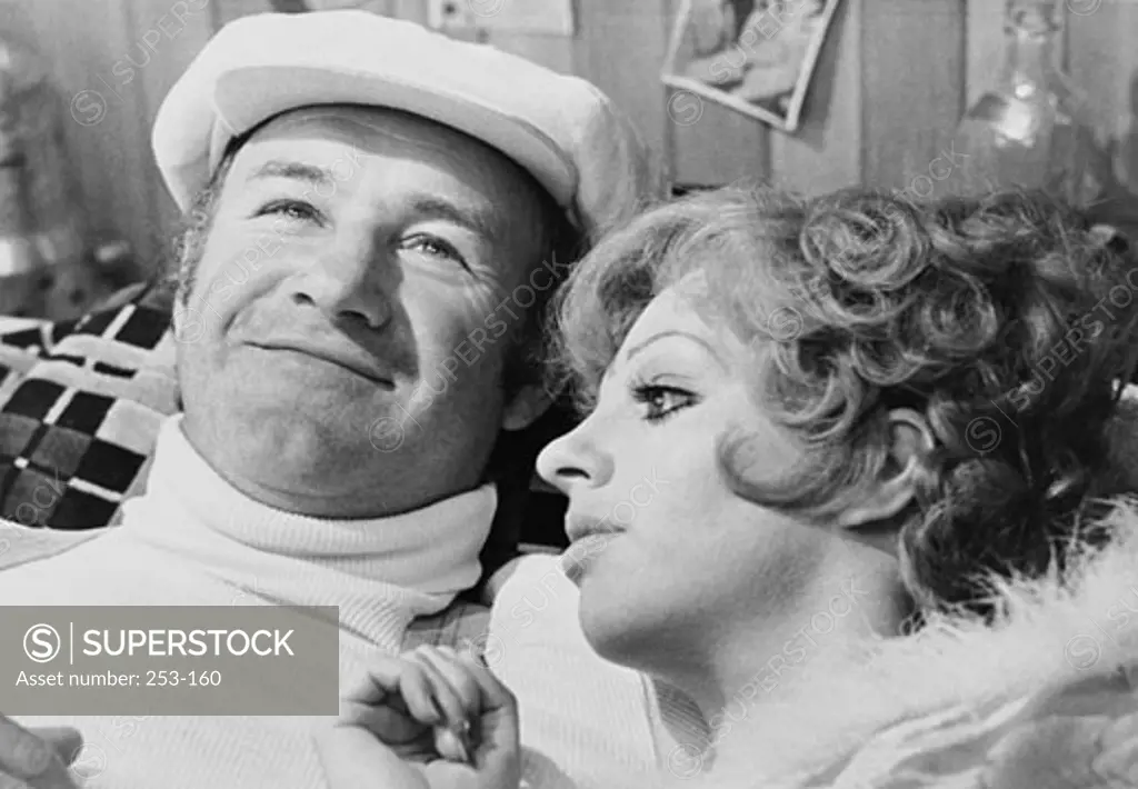 Gene Hackman and Liza Minnelli in "Lucky Lady", 1975