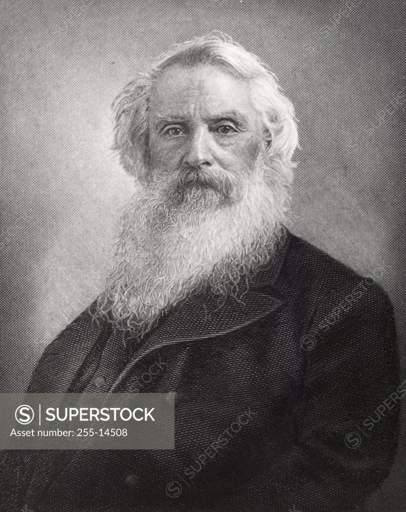 Samuel F.B. Morse American Inventor of the Telegraph Engraving