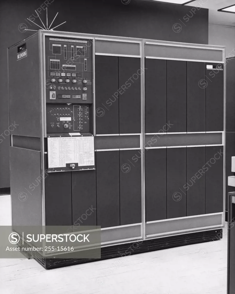 Mainframe in a computer lab
