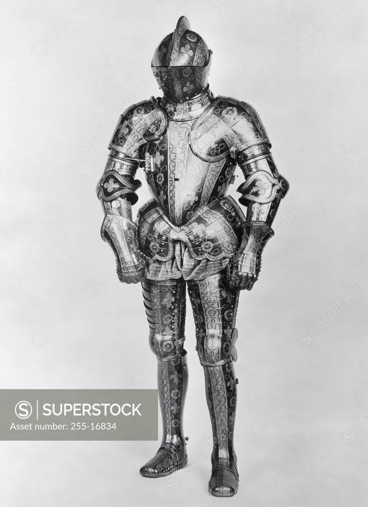Close-up of the armor of George Clifford