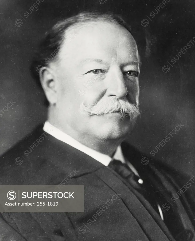Vintage photograph. William Howard Taft 27th President of the United States (1857-1930)