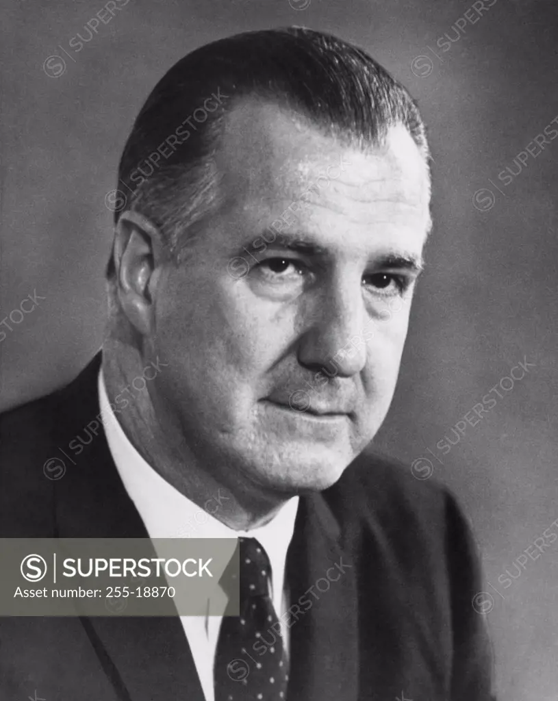 Spiro Agnew (1918-1996), 39th Vice-President of the United States of America