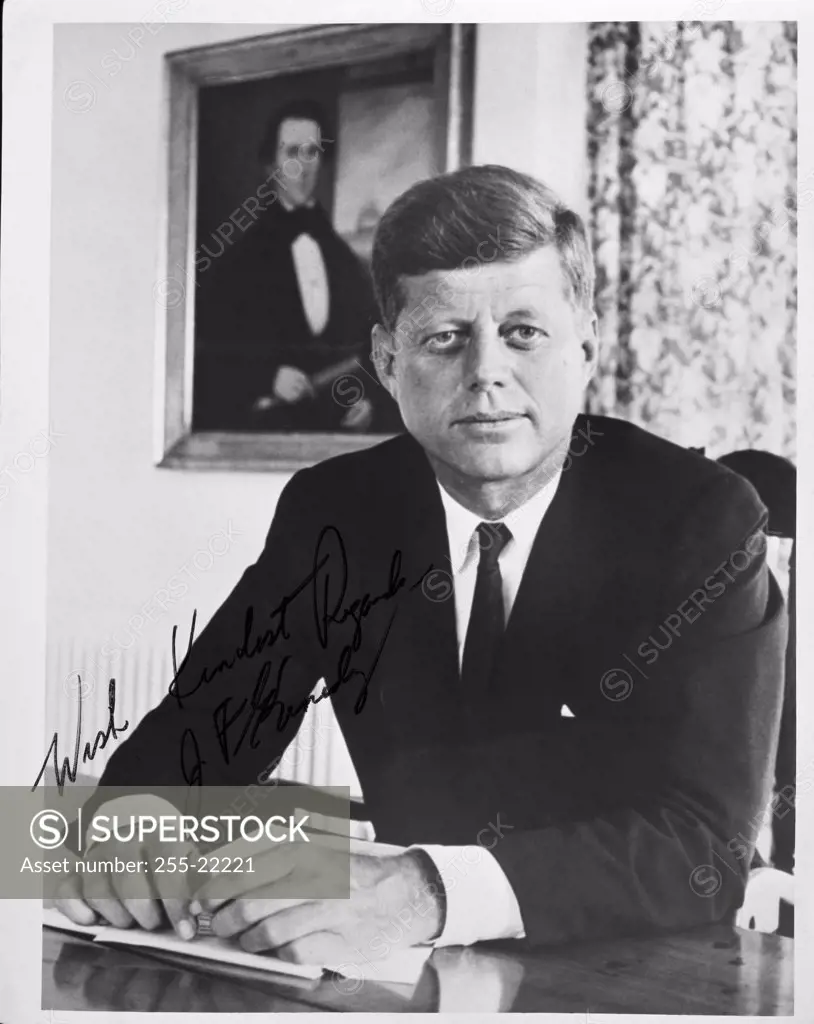 John F. Kennedy, (1917-1963), 35th President of the United States