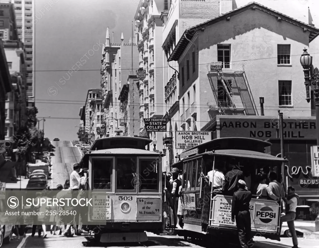 USA, California, San Francisco, street scene, 1950s