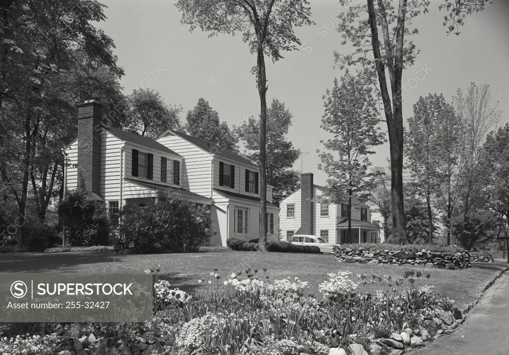 Vintage Photograph. House near Bevan Place and California Road, Tuckahoe, New York